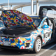 A Model X with a ‘Don Quijote’ wrap. It’s basically a discount store...